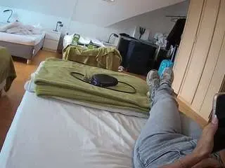 Camsoda Free Live Porn of voyeurcam-julmodels-bed-1