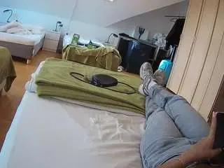 Camsoda Free Live Porn of voyeurcam-julmodels-bed-1