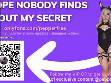 Chaturbate Live Sex Cam of pepperxminthe