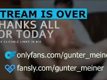 Chaturbate Live Sex of guntermeiner