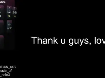 Chaturbate Best live sex cam show of su_ssie