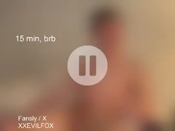 Chaturbate Best live sex cam show of xxevilfox