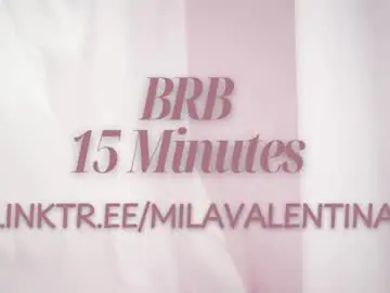 Chaturbate Adult Webcams of milavalentinax