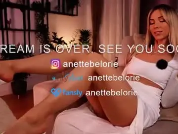 Chaturbate Adult Webcam of anette_belorie