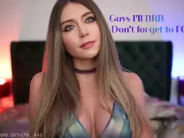 Chaturbate Best live sex cam show of shy_jane