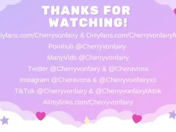 Chaturbate Adult Video Chat of cherryvonfairy