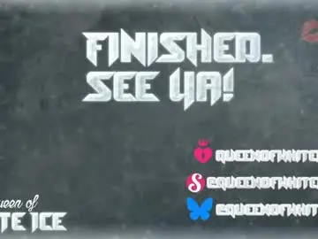 Chaturbate Best live sex cam show of queenofwhiteice