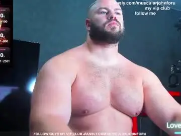 Chaturbate Live Sex Cam of muscularjohnforu