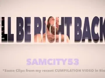 Chaturbate Nude Webcam of samcity53