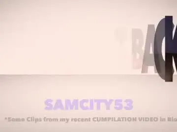 Chaturbate Private Sex Chat of samcity53