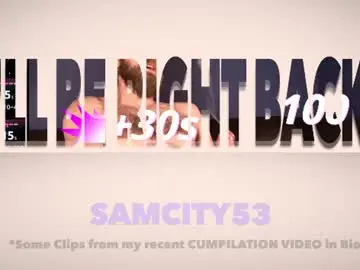 Chaturbate Live Porn of samcity53
