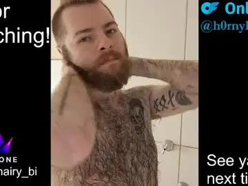 Chaturbate Live Sex Cam of hornyhairy_bi