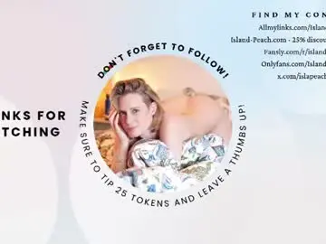 Chaturbate Nude Webcam of island_peach