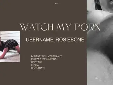 Chaturbate Adult Webcams of rosiebones