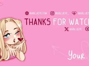 Chaturbate Live Sex of miablueye