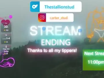 Chaturbate Best live sex cam show of thestallionstud