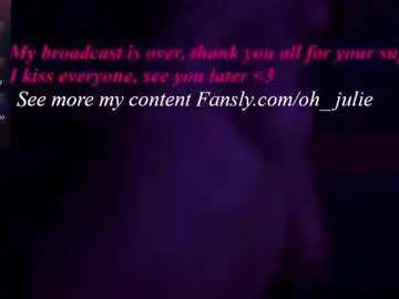 Chaturbate Best Webcam of oh_julie
