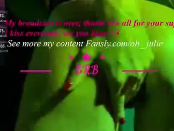 Chaturbate Best Webcam of oh_julie